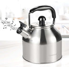 Tea Kettle for Stove Top,304 Stainless Steel Tea Kettles,4L/4.2QT Tea Kettles for Kitchen,Camping,Traveling,Portable,Fast to Boil