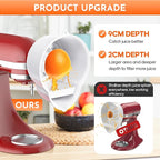 GVODE Juicer Attachment for Kitchenaid Stand Mixer, Citrus Juicer 2 Size Reamer, Lemon Squeezer for Kitchenaid Mixer Attachments, Dishwasher Safe