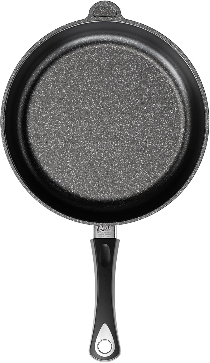 AMT Gastroguss The World´S [...] Casserole Frying pan Non-Induction, Diameter 28 cm, Height 7 cm, cast Aluminium (Aluminium), Lotan® Non-Stick Coating for Fat-Free-Frying, AMZN-728-US