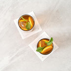 Restaurantware-Vetri 16 Ounce Tall Drinking Glasses, 6 Dishwashable Beverage Glasses - No-Lead, Elegant, Green Glass Tumblers, Ideal For Water, Juice Beer, Cocktails, Liquor, Iced Tea, And More