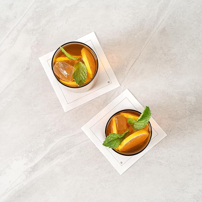 Restaurantware-Vetri 16 Ounce Tall Drinking Glasses, 6 Dishwashable Beverage Glasses - No-Lead, Elegant, Green Glass Tumblers, Ideal For Water, Juice Beer, Cocktails, Liquor, Iced Tea, And More