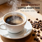 PUREPLUS Coffee Filter Compatible with Philips AquaClean CA6903, Saeco Espresso Machines – High-Grade Resin & Coconut Carbon – Up to 5,000 Cups – Improves Coffee Taste & Protects Machine, 3 Pack