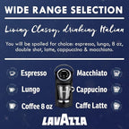 Lavazza Classy Plus Coffee Maker – 72 Count Intenso Espresso Capsules – Dual Brew Espresso & Lungo Machine Compatible Expert Capsules