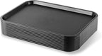 New Star Foodservice Fast Food Tray, Set of 12 (Black, 12 by 16-Inch)