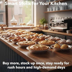 125-Pack 9" Foil Pie Pans - Medium 1" Depth Disposable Aluminum Pie & Tart Pans with Full Curl Rim - For Commercial Baking, Batch Cooking, Freezer Storage & Retail Packaging