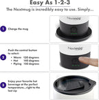 Nextmug Ultra - Temperature-Controlled, Self-Heating Travel Mug (White - 24 oz.)