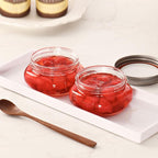 Mason Jars, 8 OZ, 12 Pack with Lids and Bands, Glass Canning Jars for Canning, Pickling, Preserving, Jam, Honey, Wedding Favors, Shower Favors (12 Pack) (Combo)