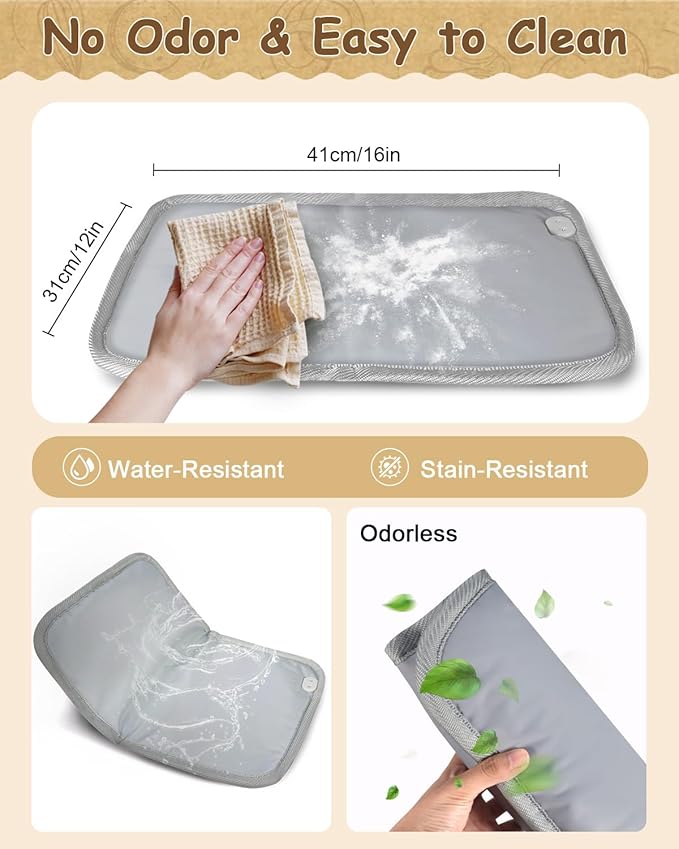 Sourdough Starter Kit Banneton Bread Proofing Basket Set w/Heating Mat,Sourdough Bread Baking Supplies, Sourdough Starter Warmer Mat,Sour Dough Kit Tools,Sourdough Kit Gifts for Bakers Women Wife Mom