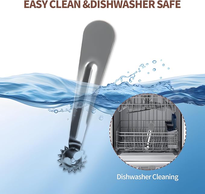 8 PCS Tomato Corer Strawberry Huller Tool,Strawberry Stem Remover,Stainless Steel Fruit Stem Remover for Tomato,Vegetable and Fruit Corers,Perfect for Kitchen