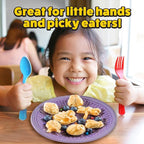 The Original Creepy Crawly Bug Waffle Maker- 7 Fun Different Insect Shaped Pancakes- Includes a Butterfly Lady Bug Bee & More- Electric Nonstick Waffler Iron, Morning Breakfast Treat or Kids Xmas Gift