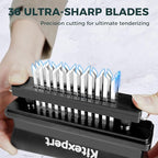 Kitexpert Meat Tenderizer 36 Ultra Sharp Blades Meat Tenderizer Tool with Stainless Steel Needle, Detachable Base for Easy Cleaning, Heavy Duty Tenderizer for Chicken, Steak