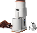 Coffee Grinder,Wirsh Portable Cordless Rechargeable Coffee Grinder Geimori T38 with Conical Burrs,3600mAh Batteries,Grind Settings for Espresso,Pour Over,French Press,Camping,Travel&Home Use