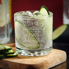 Custom Gin and Tonic Glasses Personalized Cocktail Glass