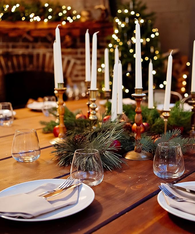 Stemless Wine Glasses Set of 6, 14.5oz Hand Blown Crystal Red White Wine Glass, Ideal for Daily Use and Special Days, Perfect Gifts for Both Men and Women