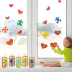 6 Pcs Autism Mom Gifts Tumbler 16 oz Autism Awareness Glass Cups with Lids and Straws Can Shape Autistic Iced Coffee Cup for Autistic Mom Teacher