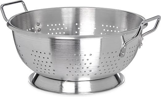 Carlisle FoodService Products 60279 Dura-Ware Standard Weight Commercial Colander, 11 Quart