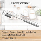 Corn Kernels Peeler for Corn Cob Stripper Tool, Corn Sheller, Corn Peeler for Corn on the Cob, Corn on the Cob Remover, Corn Scraper, Corn Stripper 2 PCS