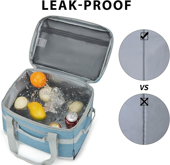 TOURIT Cooler Bag 48/60 Cans Insulated Soft Cooler Large Collapsible Cooler Bag 32/40L Lunch Coolers for Picnic, Beach, Work, Trip