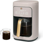 Beautiful Large Capacity 14-Cup Programmable Coffee Maker with 1-4 Cup Mode & Charcoal Filter by Beautiful