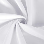 sancua 2 Pack White Tablecloth 60 x 84 Inch, Rectangle 4 Feet Table Cloth - Stain and Wrinkle Resistant Washable Polyester Table Cover for Dining Tables, Buffet Parties and Camping