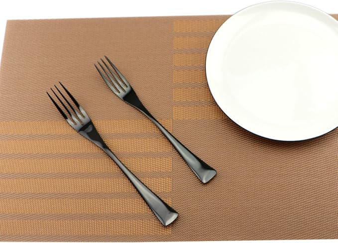 5-Piece Stainless Steel Flatware Silverware Set Service for 1 Dinnerware Mirror Polished Include Knife/Fork/Spoon Dishwasher Safe