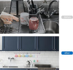 ROTHLEY Hanging Pot Rack Hanger: 39.4 Inch Stainless Steel Pot and Pan Hanger Pot Rack Wall Mounted Hanging Pots and Pans Rack Pot Hangers for Kitchen Wall Kitchen Rail with Hooks (Brushed)