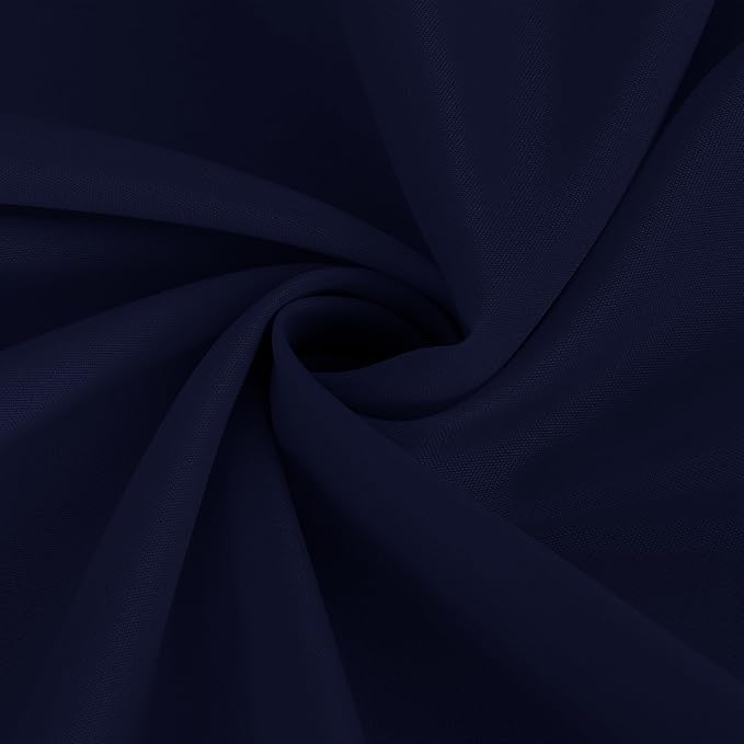 Fitable Navy Rectangle Tablecloths for 6 Foot Tables, 6 Pack - 70 x 108 Inches - Stain Resistant and Washable Table Clothes, Polyester Fabric Table Covers for Wedding, Party, Banquet, Buffect