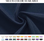 Softalker Rectangle Tablecloth, Waterproof & Stain Resistant Table Cloths Wrinkle Free Fabric Washable 210GSM Polyester Table Cover for Dining/Party/Outdoor - 60 x 102 inch,Navy Blue