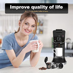 Reusable Coffee Filters Compatible with Ninja Dual Brew Coffee Makers - Compatible with Ninja Models CFP301, CFP307 – Includes 3 Pack Reusable K Cups and 2 Pack Coffee Maker Filters