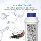 AQUA CREST Coffee Water Filter, Compatible with De'Longhi® Filter, DLS C002 De'Longhi® Water Filter, ECAM/EPAM/ETAM All Series, EC680, 2 Packs