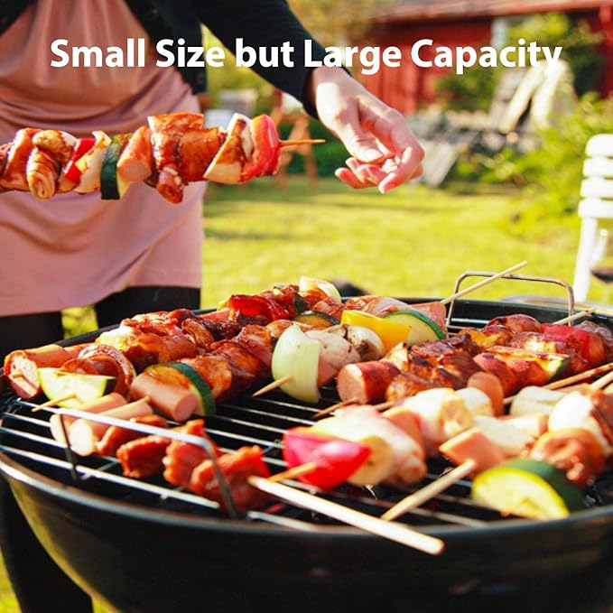 Charcoal Grill 18 inch Barbecue Grill for Outdoor Courtyard Picnic Camping Tailgating BBQ Kettle