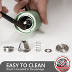 TIMEMORE Chestnut C3 ESP Pro Manual Coffee Grinder, Stainless Steel S2C Conical Burr Hand Coffee Grinder with Foldable Handle, Adjustable Grind Setting for Espresso to French Press - Green