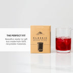 A Bar Above Cocktail Mixing Glass, Classic Style Crystal Stirring Pitcher, Thick Weighted Base for Stable Stirring, 18 Oz Drink Mixer, Bar Accessories, Ideal for Craft Cocktails at Home or Bars