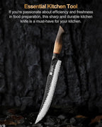 XINZUO 10 Inch Brisket Carving Knife，67-Layer Damascus Steel，Razor Sharp Curved Butcher Breaking Knives For Meat Cutting With White Oak + Red G10 Gasket Handle