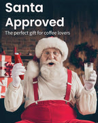 Elementi Frother Wand - Easy to Use Milk Frother & Handheld Electric Stirrer for Powder Drinks, Durable and Powerful Coffee & Protein Powder Mixer Wand (Pastel Blue)