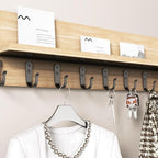 20PCS Wall Hooks for hanging, Metal Wall Hooks for Coats, Coat hooks for Wall, Heavy Duty Single Prong Wall Hooks With 40 Pieces Screws for Hanging Coats，Towel，Backpack，Hat, Dog Leashes，Coffee Mug