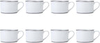 Mikasa Regent Bead 40-Piece Porcelain Dinnerware Set, Service for 8