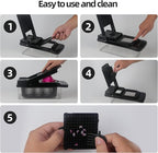 18 In 1 Vegetable Chopper, Vegetable Dice, Veggie Chopper with Container, Mandoline Slicer & Cheese Grater,Onion Potato Salad Food Chopper,Includes a free egg Slicer & onion holder for slicing