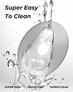 3 Pcs 58mm Espresso Puck Screen with Round Hole in the Middle - 0.2mm Ultra Thin Espresso Puck, Stainless Steel Reusable Coffee Filter, Suitable for La Marzocco/Gaggia