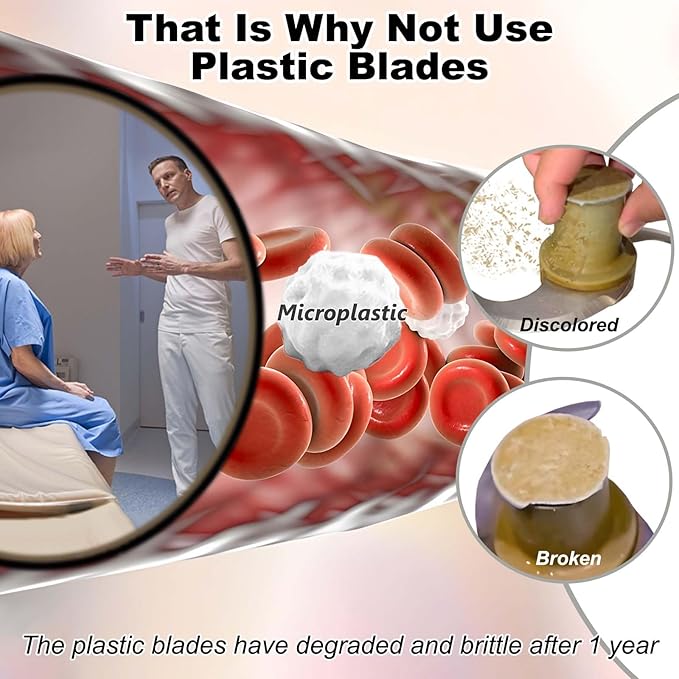 27055 Smooth Blade for Robot Coupe R101 R2, R2N, R2B, R2U, R301, R401 Commercial Food Processors with Modular Blades, Stainless Steel Body Never Breaks or Leaks