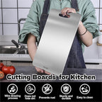Titanium Cutting Board Set of 3,100% Pure Titanium Cutting Boards for Kitchen, 2025 New Double Sided Food-Grade Chopping Board for Cutting Meat Vegetable Fruit