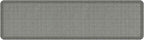 NewLife by GelPro Ergo-Foam Cushioned Anti-Fatigue Standing Kitchen Floor Mat, Padded Stain-Resistant, Waterproof, Non-Slip Comfort Padded Desk/Office Mat - 20" x 72", Patina Grey