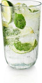 Eva Solo Set of 4 Water Glasses 43cl Clear Glass 26.8 x 20.5 x 9.8 cm | Danish Design, Functionality & Quality |