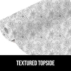 GORILLA GRIP DripGuard Drawer and Shelf Liner for Cabinet, Slip Resistant Non Adhesive Protection for Kitchen, BPA Free Smooth Surface Plastic Liners for Cabinets, Drawers, 12x120 Inch, Vintage Rose