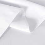 sancua 2 Pack White Tablecloth 54 x 54 Inch, Stain and Wrinkle Resistant Square Table Cloth - Washable Polyester Table Cover for Dining Tables, Buffet Parties and Camping