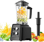 Blender for Smoothies - Countertop Blenders with 68oz Dishwasher-Safe Pitcher, Blenders for Kitchen, Ice Crushing & Frozen Fruit, BPA Free