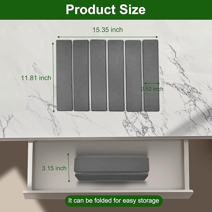 Stone Dish Drying Mat For Kitchen Counter, 16 x 12 Inch Collapsible Stone Drying Mat, Quick Dry Absorbent Diatomaceous Earth Mat, Self-Drying Dish Drying Mat For Dishes Sink Bathtub-Gray