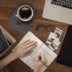 Mug Warmer,Coffee Warmer for Desk Office Home Use, Electric Cup Warmer with Three Temperature Settings,Coffee hot Plate for Cocoa Tea Water Milk with Auto Shut Off After 4H Feature (Grey/Without Mug)