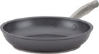 Anolon Accolade Forged Hard Anodized Nonstick Frying Pan/Skillet, 8 Inch, Moonstone Gray