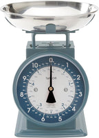 Taylor Mechanical Kitchen Weighing Food Scale with Bowl, Weighs up to 11lbs, Measures in Grams and Ounces, Food Scales for Kitchen, Storm Blue